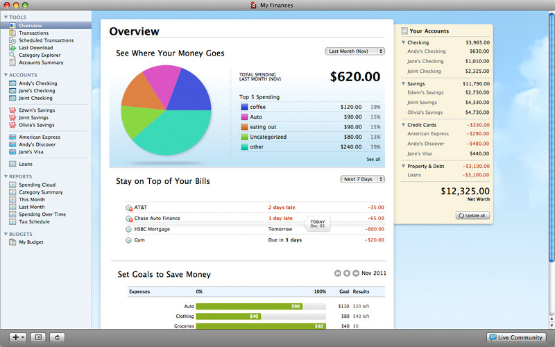 quicken for mac and bank charge of $8.99 a month from bank using quicken